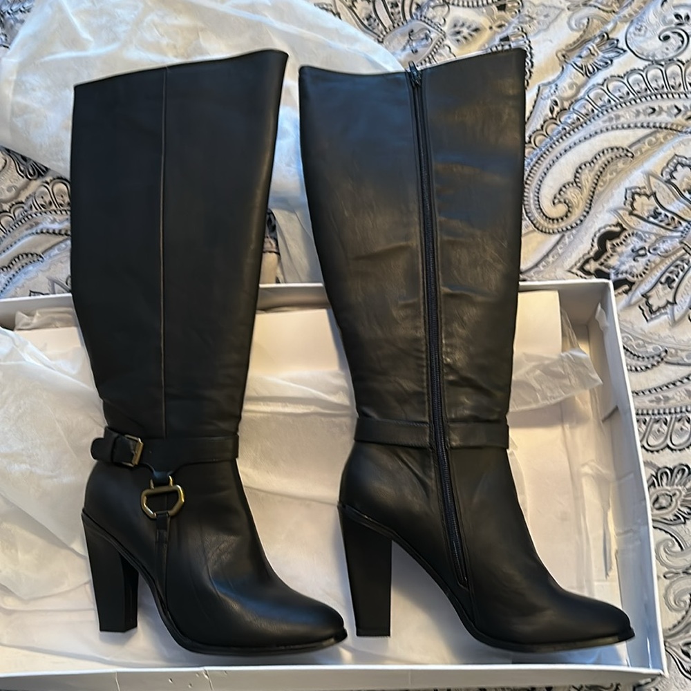 Sergio Bari Riding Boots - Picture 3 of 6